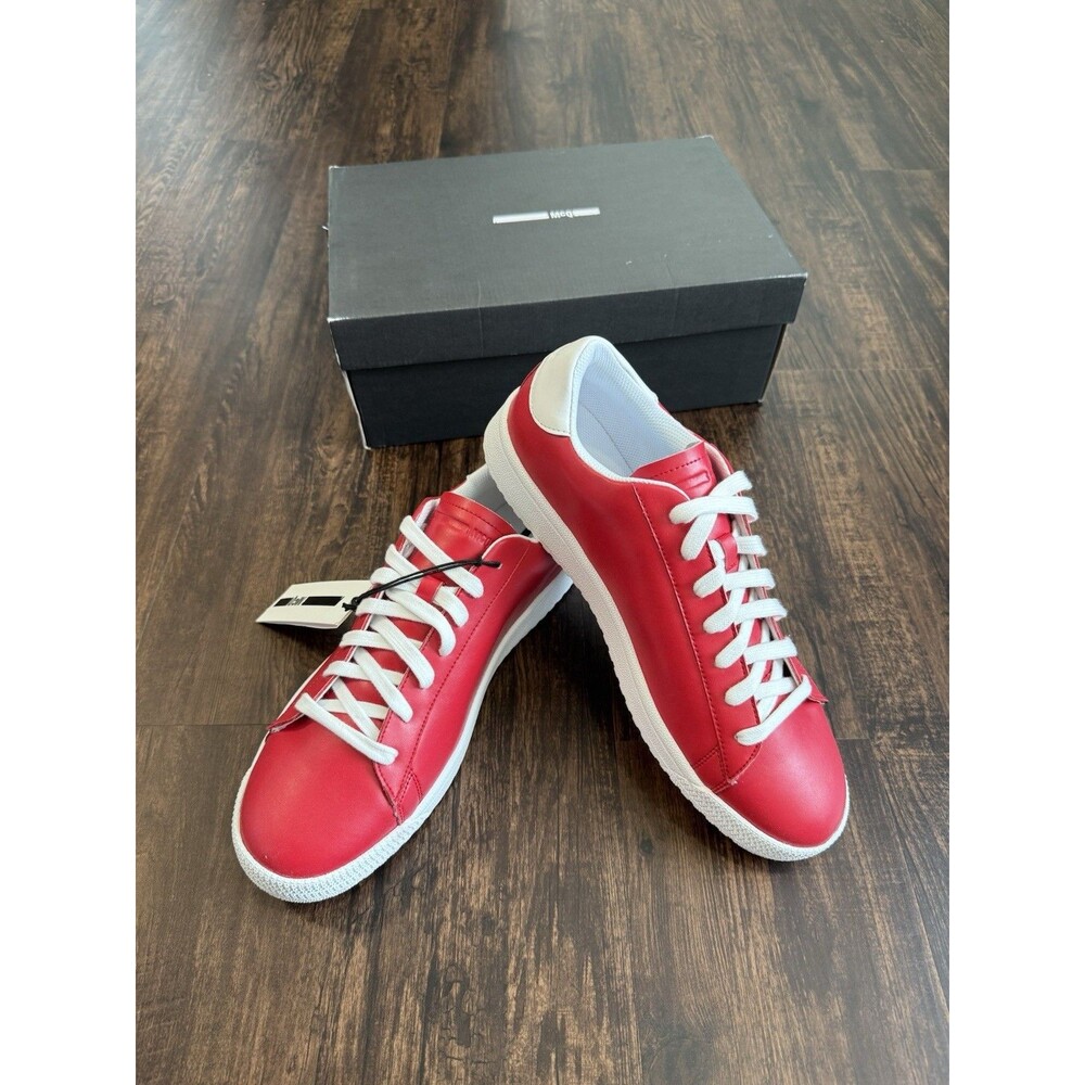 MCQ by Alexander McQueen Men’s Tennis Sneaker Red sz EU 44 US 11